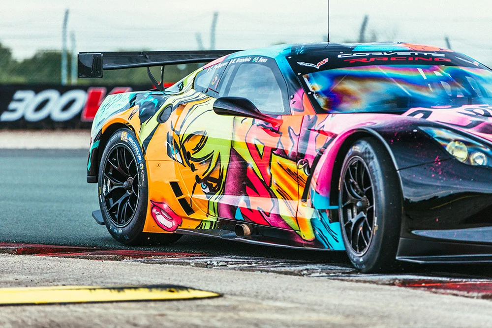 Larbre's Corvette Art Car for Le Mans — Ecurie